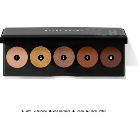 Bobbi Brown All Nudes Eye Shadow Palette - Bronzed Nudes with 5 Skin