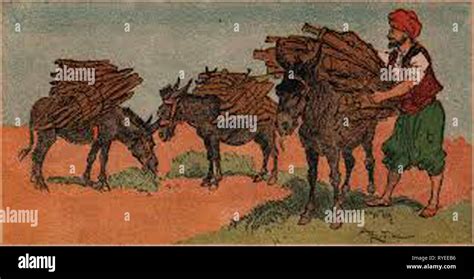 vintage illustration from Aladdin Stock Photo - Alamy