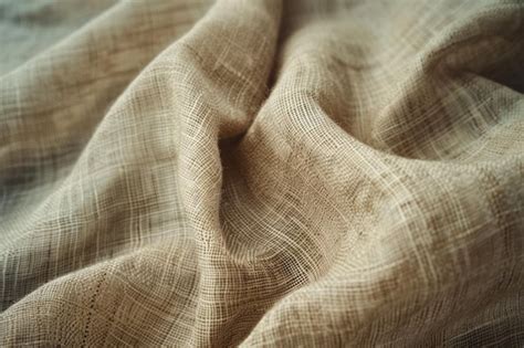 premium photo texture  natural linen fabric