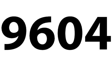 Zahl 9604