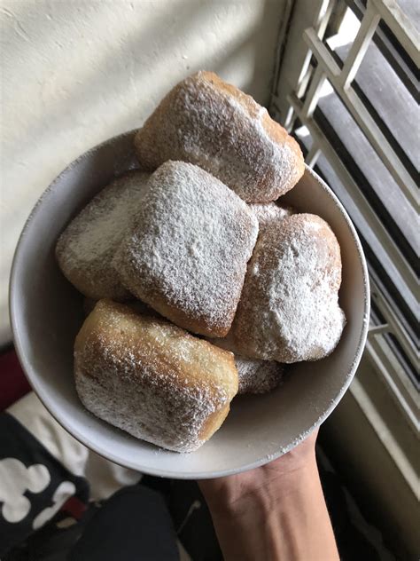 I made Vegan New Orleans Beignets! : r/vegan