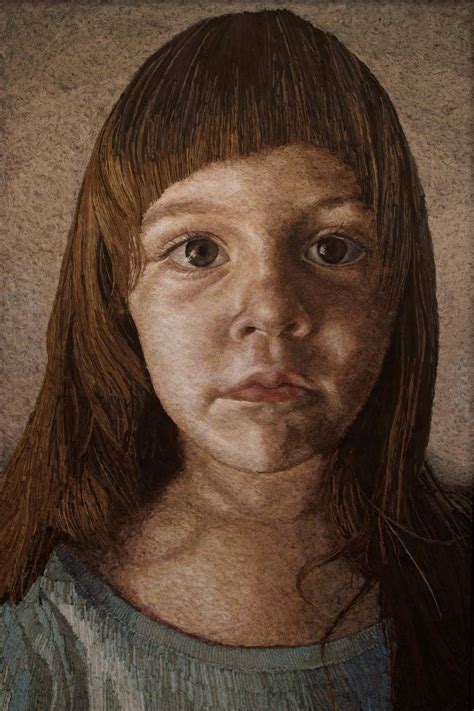 Portrait made my Mondongo with colour threads | Arte, Libros de arte ...