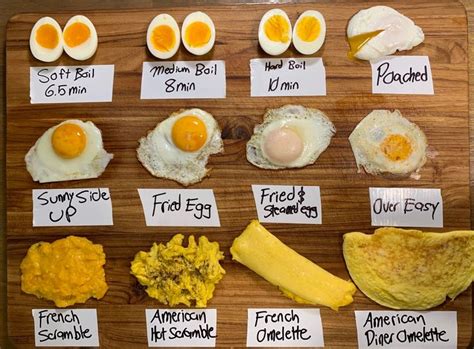 guide   types  eggs