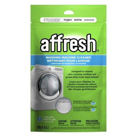 Affresh Washer Cleaner Tablets, 3 Count - Walmart.com - Walmart.com