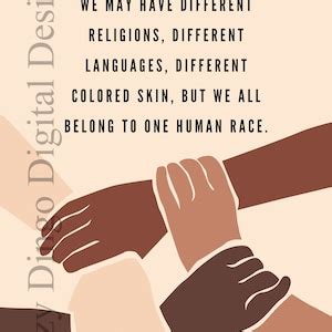 Diversity Inclusion Poster Set of 4 Diversity Poster Classroom ...