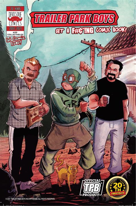 Trailer Park Boys Get a F#ing Comic Book #1 AOD Collectables Exclusive
