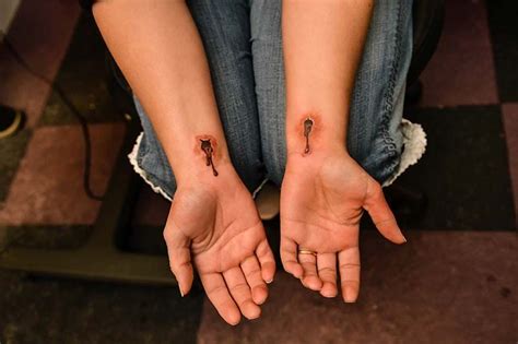 Stigmata tattoo; modern day interpretation of a physical phenomenon ...