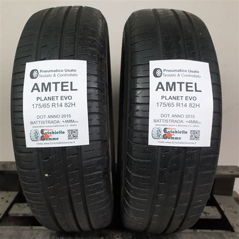 175/65 R14 82H Amtel Planet Evo – 50% +4mm – Gomme Estive ...