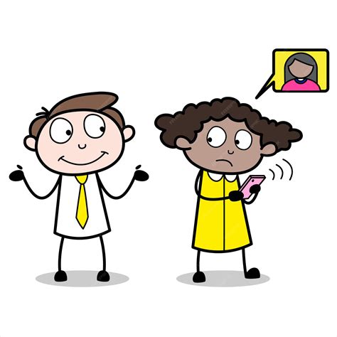 Premium Vector | Asset of a young businessman cartoon character caught