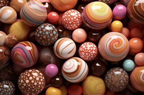 Premium AI Image | Sugar Rush An Irresistible Close Up of a Vibrant ...