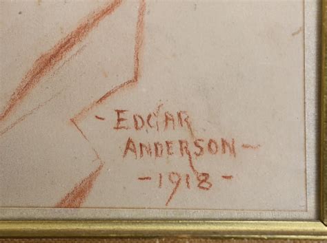 Edgar Anderson | Portrait of Dorothy May Anderson (Early 20th Century