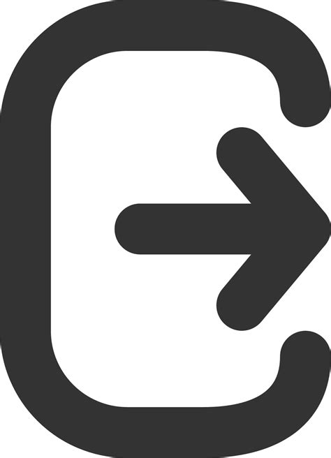 logout icon png transparent