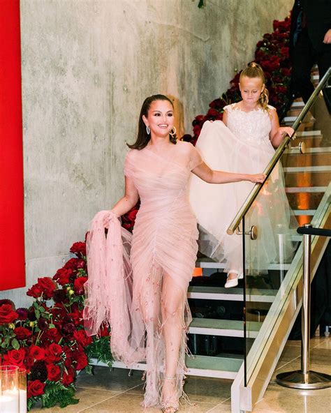 See Selena Gomez's glam 30th birthday party look - Fashnfly