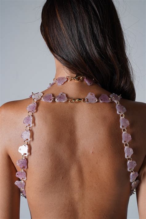 Look14 (Infinitude Purple Glitter Top) – Pipatchara