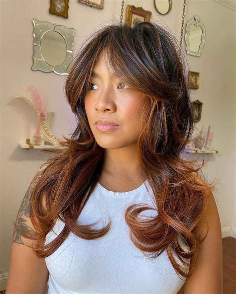 prettiest ways   soft curtain bangs