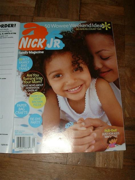Early Nick JR Family/ Noodle Magazine May 2004 Blues Clues/Dora the ...