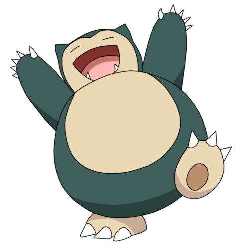 Digital Drawing & Illustration Cute Kawaii Normal Pokemon Snorlax ...