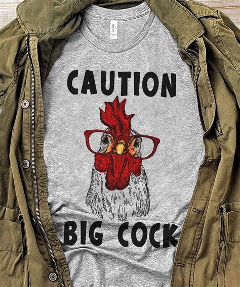 caution big cock chicken  glasses fridaystuff