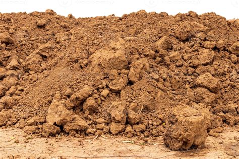 isolates large pile  soil  stock photo  vecteezy