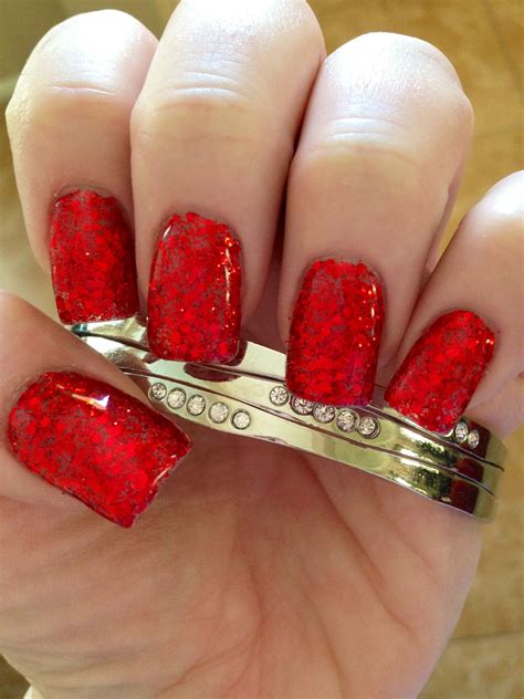 fantastic bright red nails   year  access