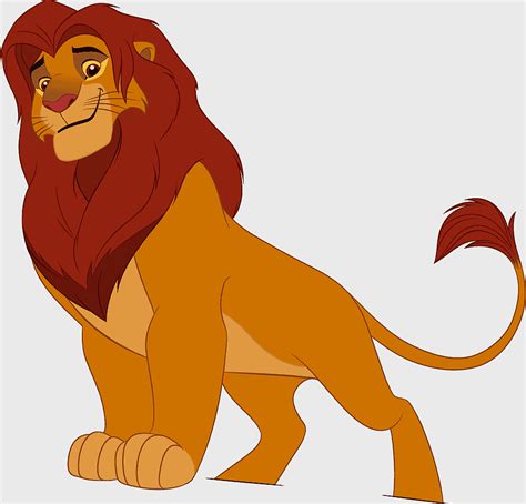 simba lion king illustration simba character art simba  nala