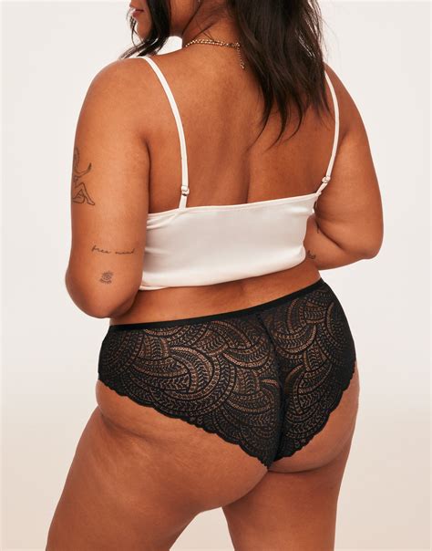 Beatrice Cheeky Black Plus Cheeky, 1X-4X | Adore Me