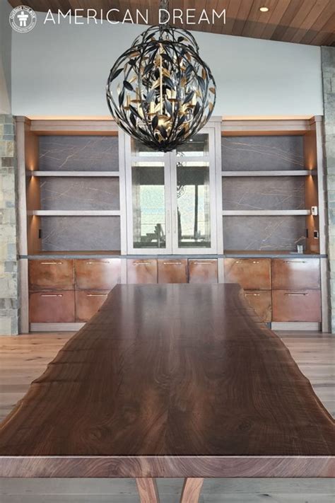 box handcrafted solid walnut dining table american