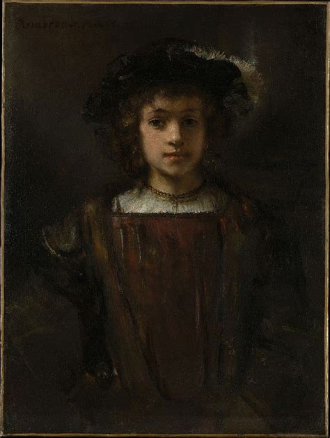 Rembrandt's Son Titus ( 1641-1661) Painting | Dutch School th Century ...