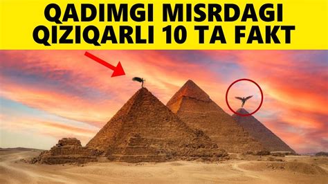 Qadimgi Misr Haqida Siz Bilmagan Faktlar - YouTube