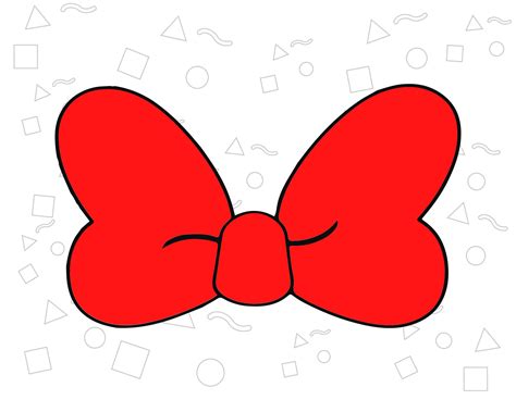 Minnie Mouse Bow Clip Art