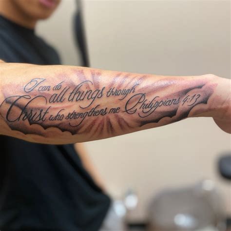 bible word tattoo 6