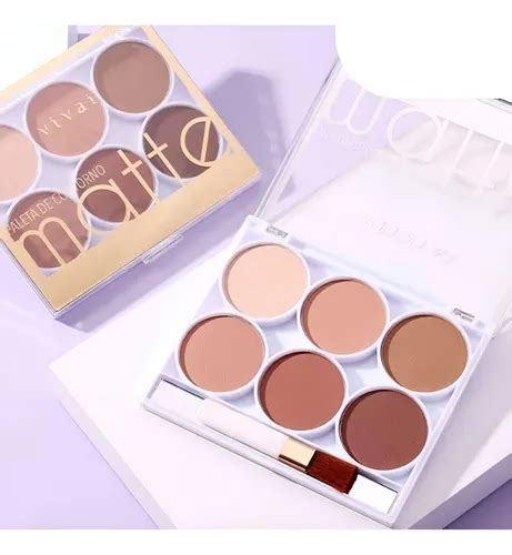 Contorno Para Pele Clara - Paleta De Contorno Facial Em Pó Pele Clara E Morena Clara | MercadoLivre