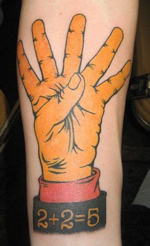 Posts about George Orwell on Sacred Rose Tattoo | Creative tattoos ...