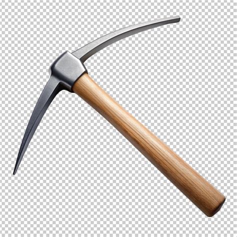 pickaxe transparent background premium ai generated psd