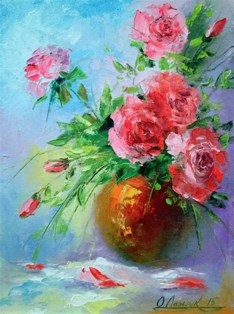 Российский Сервис Онлайн-Дневников | Floral painting, Flower painting ...