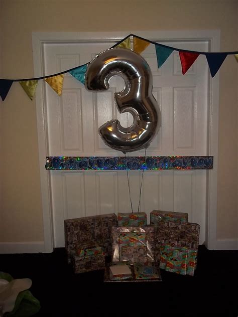 A third birthday in pictures