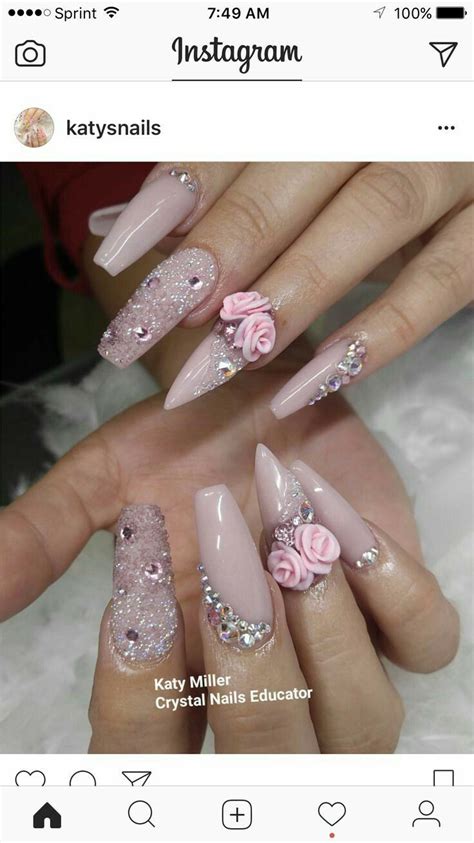Pin by INA Boldaniuc on Маникюр | Bling nails, Fancy nails, Gel nails