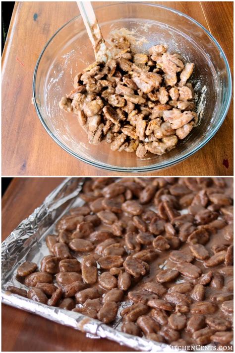 Glazed Pecans: oven roasted & candied | Kitchen Cents