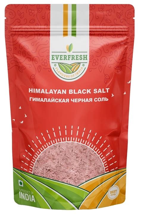 Соль черная Гималайская (Himalayan Black Salt) Everfresh, 100 г ...