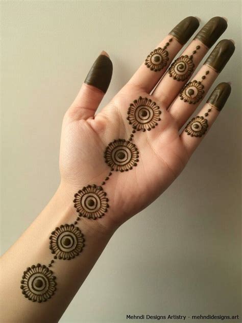 top  simple full hand mehndi design