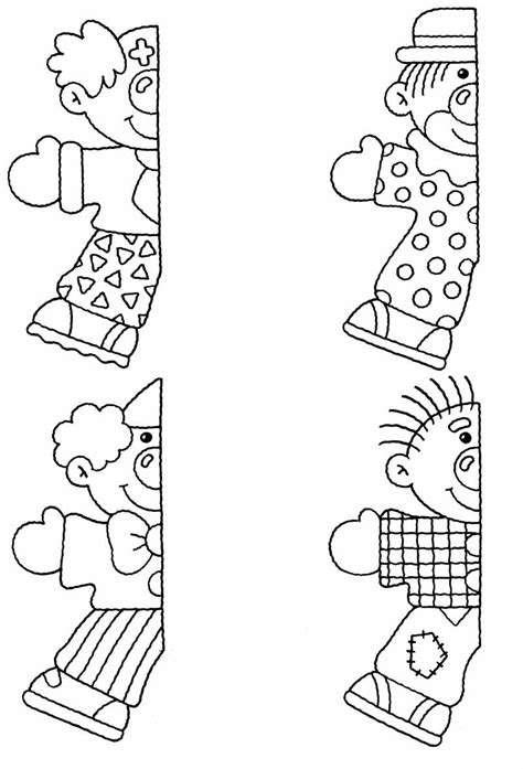 Desenhos Para Completar A Outra Metade - NAZAEDU