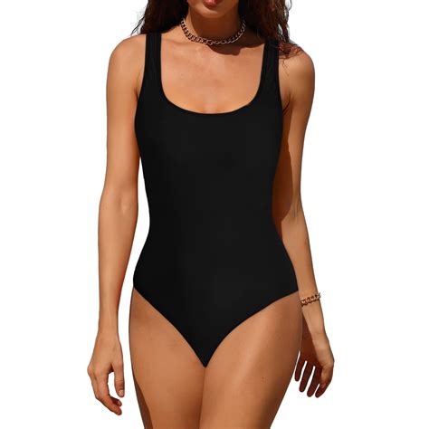 TODOZO One Piece Swimsuit Women Tummy Control Swimsuit Push Up Swimsuit