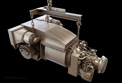 Colin Adair - Misc Blog: M1A1 Abrams and AGT1500 renders