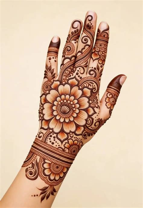 creative floral arabic mehndi design   hand stylish mehndi designs