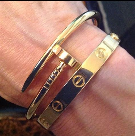 Cartier 18ct Gold Juste Un Clou Nail Bracelet Size 17 – Elite HNW High ...