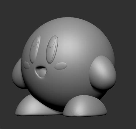 👾 Kirby・ STL File for ・Cults