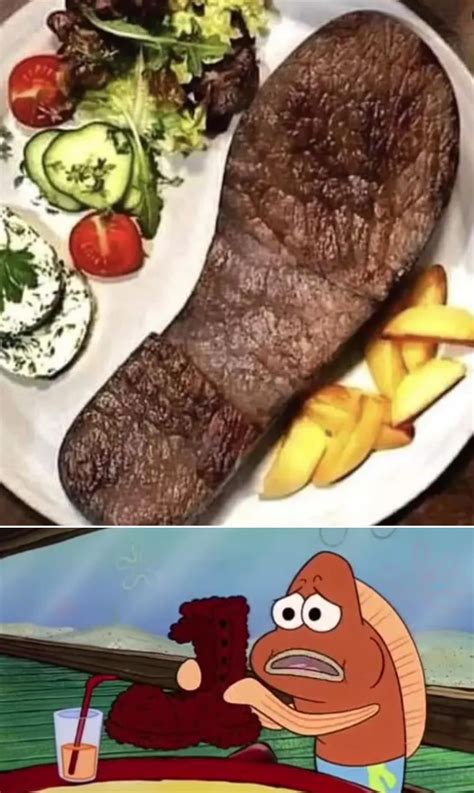 sandwich   fried boot rspongebob
