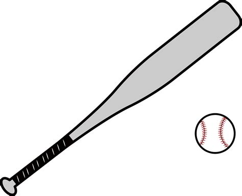 baseball bat clip art 2