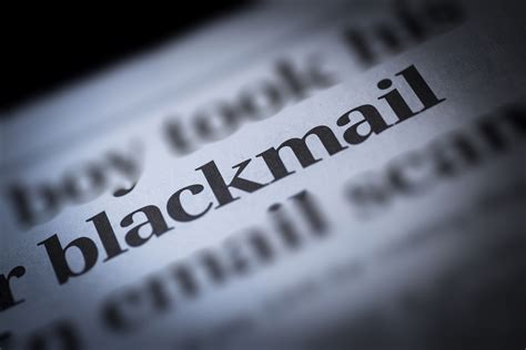 Blackmail Laws and Penalties In Australia - Criminal Defence Lawyers