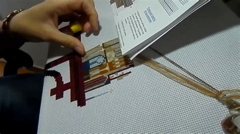 Как вышивать шерстяными нитками ровные крестики/вышиваем и беседуем ...